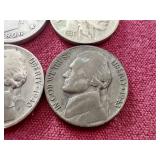 (4) Mixed Nickels - Includes "V", Buffalo & Silver