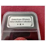 American History 1/2 oz Silver Round