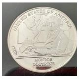 American History 1/2 oz Silver Round
