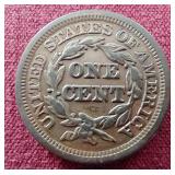 Nice 1848 Braided Hair Large Cent