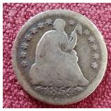 1854-O Liberty Seated Half Dime - Nice!