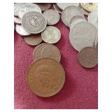 Small Mixed Foreign Coin Lot