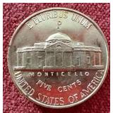 Nice High Grade 1943 Silver War Nickel