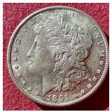 1891-S Morgan Dollar