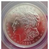 1921 Morgan Dollar - ANACS MS63