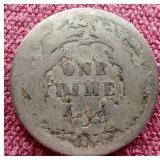 1887-S Liberty Seated Dime