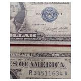 (2) Silver Certificate $1 Notes