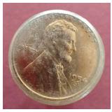 Sealed Uncirculated 1954-S Wheat Penny Roll