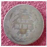 1886 Liberty Seated Dime