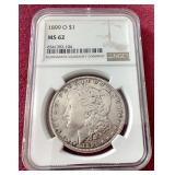1899-O Morgan Dollar - NGC MS62