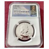 1961 Franklin Half Dollar - NGC PF67