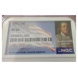 1961 Franklin Half Dollar - NGC PF67