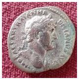 Amazing 2nd Century Roman Hadrian Didrachm Coin