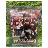 1991 Pro Set Brett Favre Falcons Rookie Card