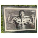 1990 Score BO Jackson SHOULDER PADS OAKLAND RAIDERS KANSAS CITY ROYALS
