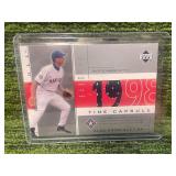 2002 Upper Deck Honor Roll Time Capsule Jersey Card Alex Rodriguez