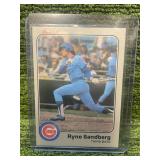 1983 Fleer Ryne Sandberg Rooke Card
