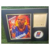 1994 Phoenix Suns Charles Barkley Basketball 11x14 Kelly Russell Lithograph Print