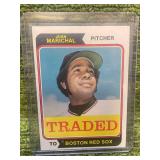 1974 Topps Traded Baseball Juan Marichal- Vintage Boston Red Sox