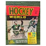 October 1972 Hockey World Magazine Featuring North Stars