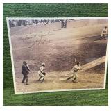 1993 Reprint MLB Babe Ruth 60th Home Run Photo 11x14