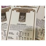 Assortment of 1984 Donruss Champion Jumbo Cards