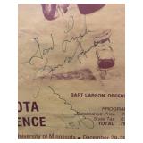 Vintage Autographed University of Minnesota Gophers Hockey Program from Williams Arena