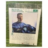 1997 Dunruss Studio 8x10 Card #1 SEATTLE Mariners Ken Griffey Jr.