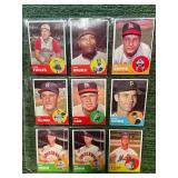 Assortment Lot of 1963 Topps Baseball Cards(105 Cards total)