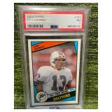 1984 TOPPS FOOTBALL- Dan Marino PSA Graded NM 7
