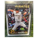 2024 Topps Update Series- Rookie Debut Paul Skenes RC (ROOKIE CARD)