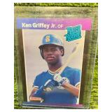 1989 Donruss Rated Rookie Ken Griffey Jr. RC (ROOKIE CARD) Seattle Mariners