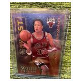 1995 TOPPS Mystery Finest Borderless Basketball Scottie Pippen- Chicago Bulls