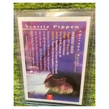 1995 TOPPS Mystery Finest Borderless Basketball Scottie Pippen- Chicago Bulls