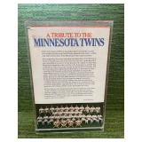 Encased Twins World Series Wheaties Box with Kent Hrbek Autographed Picture!