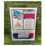 2025 Score Football Jaxson Dart Halloween Variation Rookie Card