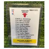 1990 NBA Hoops Illustrated Art Card Michael Jordan