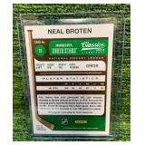 2012-13 Classics Signatures pack pulled Auto on Card  North Stars Neal Broten