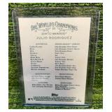 2022 Topps Allen & Ginter Julio Rodriguez Rookie Card