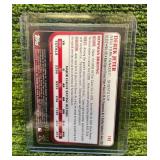 2011 Bowman Derek Jeter Blue Variation serial #/500