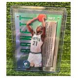 1995 Fleer Metal Kevin Garnett Rookie Card-Minnesota TIMBERWOLVES