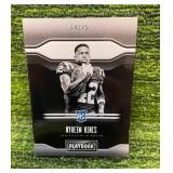 2018 Playbook Rookie Booklet RPA /25 Nyheim Hines