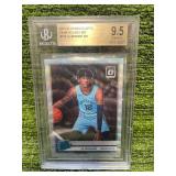 2019-20  Donruss Optic Fanatics Box Set Ja Morant RR Beckett Graded 9.5 Gem Mint