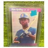 1989 Donruss Rated Rookie Ken Griffey Jr. Rookie Card