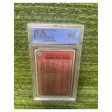 1981 Topps Baseball Twins Team Card PSA Graded Mint 9