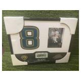 Mark Brunell 2002 Playoff Absolute Signing Bonus Auto Jersey Patch Plaque #/150