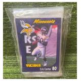 1999 Burger King Minnesota Vikings Cards Sets 9 packs 1-9