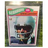 1977 Topps Steve Largent Rookie Card RC