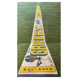 1989 Ken Griffey Jr. Pennant from his Rookie Year! Seattle Mariners