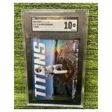 2023 Topps Chrome Titans Clayton Kershaw SGC Graded GEM MINT 10